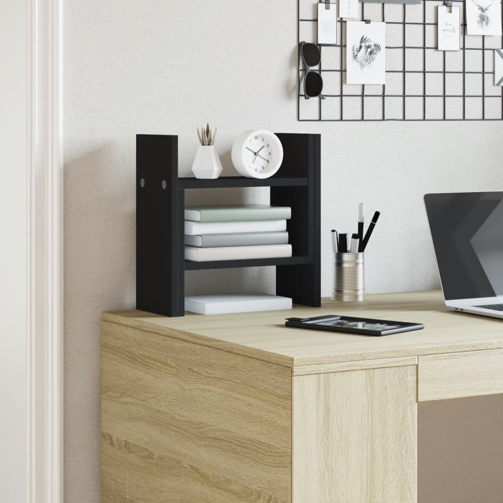 Organizer Scrivania Rovere Sonoma 34,5x15,5x35,5 cm Multistrato | homemem39