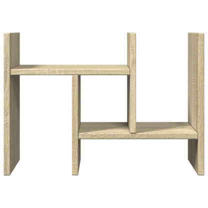 Organizer Scrivania Rovere Sonoma 34,5x15,5x35,5 cm Multistrato | homemem39