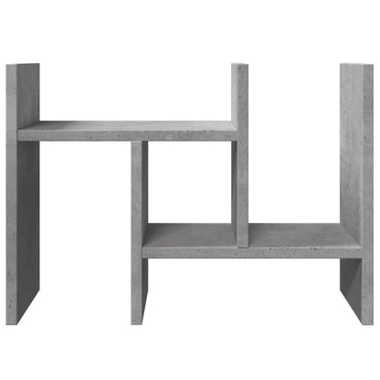 Organizer Scrivania Grigio Cemento 34,5x15,5x35,5cm Multistrato | homemem39