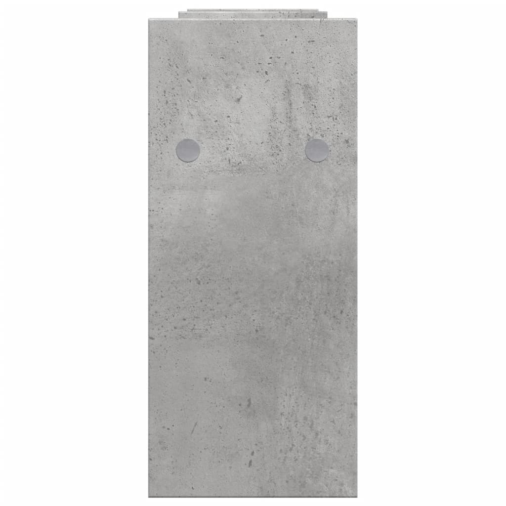 Organizer Scrivania Grigio Cemento 34,5x15,5x35,5cm Multistrato | homemem39