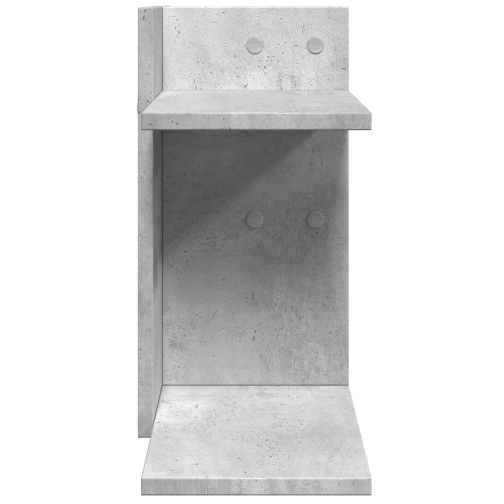 Organizer Scrivania Grigio Cemento 42x21,5x42 cm Multistrato | homemem39