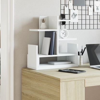 Organizer per la Scrivania Bianco 49x20x52,5 cm in Multistrato | homemem39