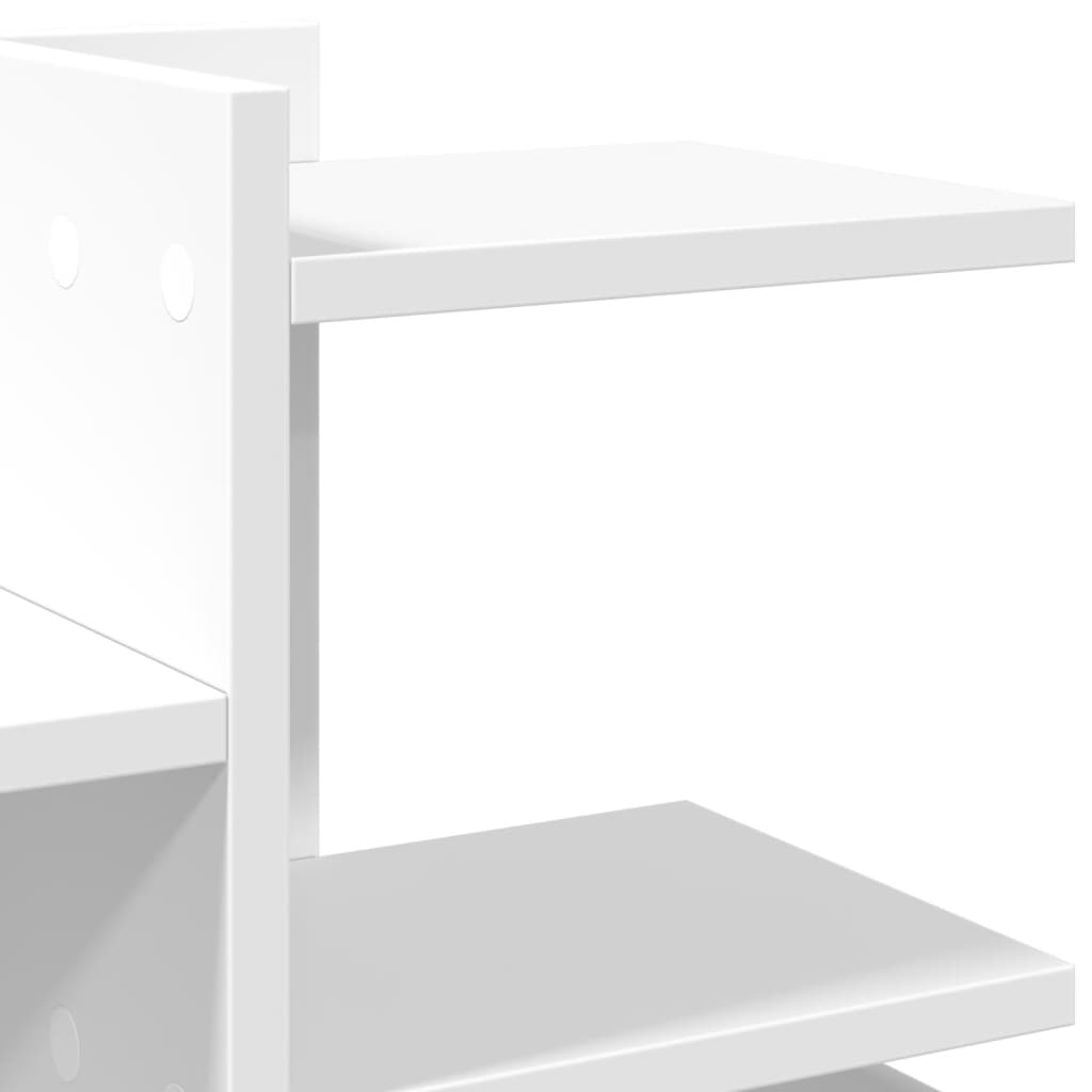 Organizer per la Scrivania Bianco 49x20x52,5 cm in Multistrato | homemem39