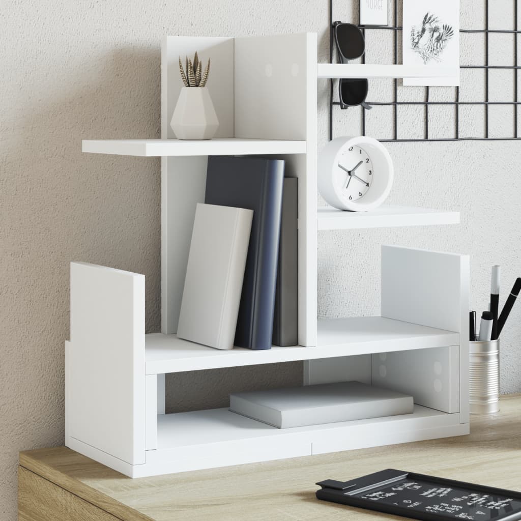 Organizer per la Scrivania Bianco 49x20x52,5 cm in Multistrato | homemem39