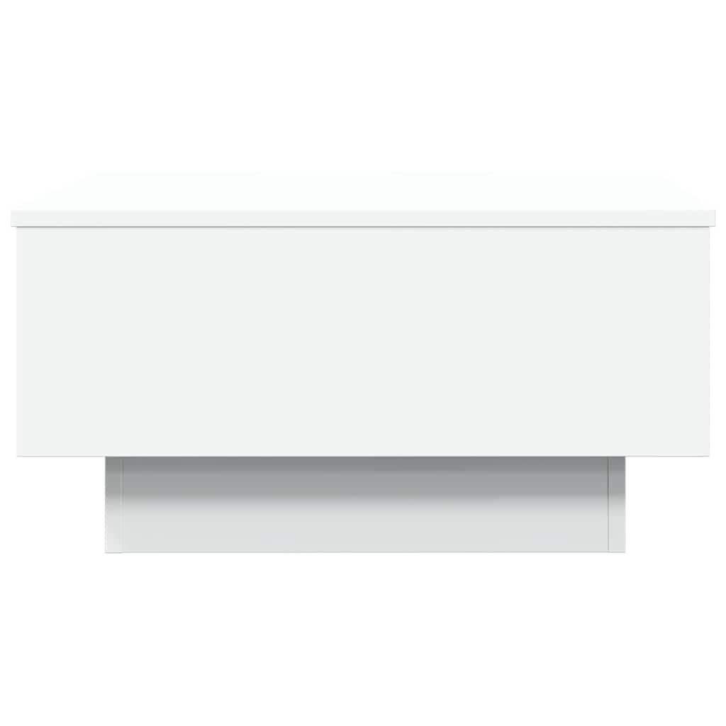 Tavolino da Salotto Bianco 60x45x31 cm in Legno Multistrato