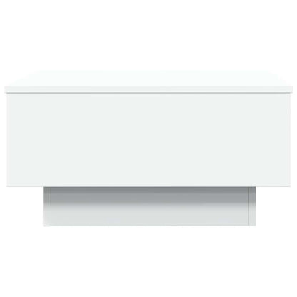 Tavolino da Salotto Bianco 60x45x31 cm in Legno Multistrato