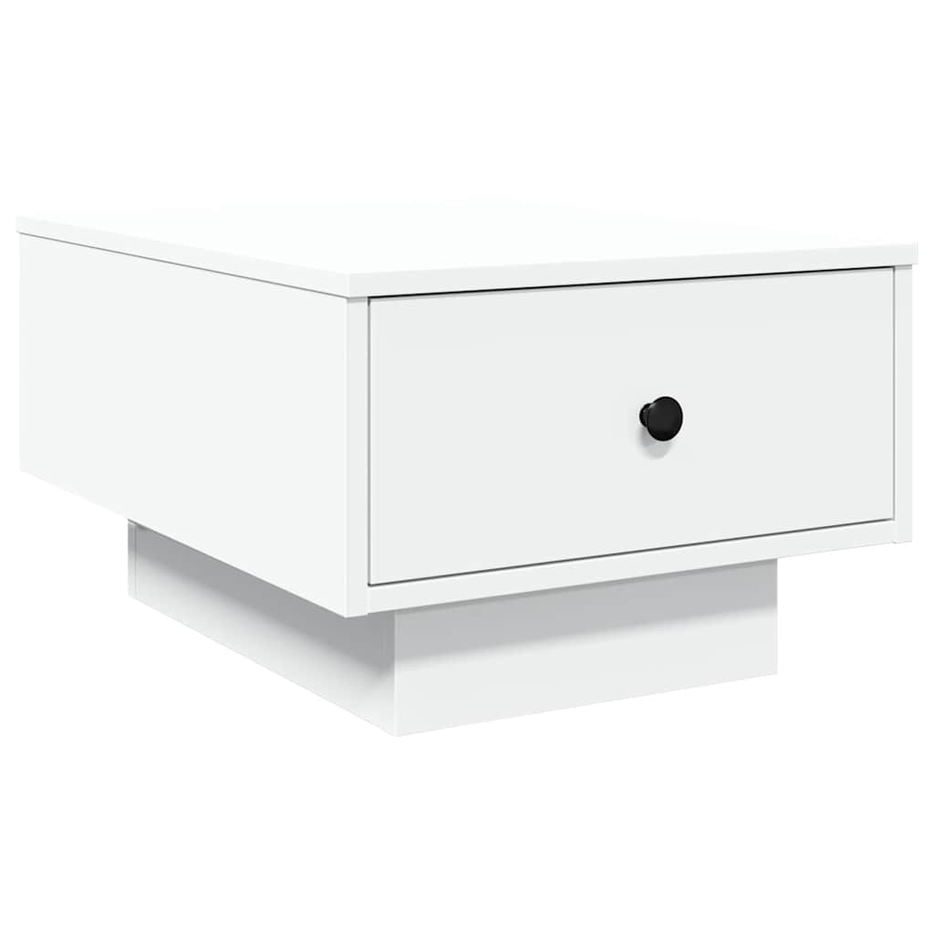 Tavolino da Salotto Bianco 60x45x31 cm in Legno Multistrato