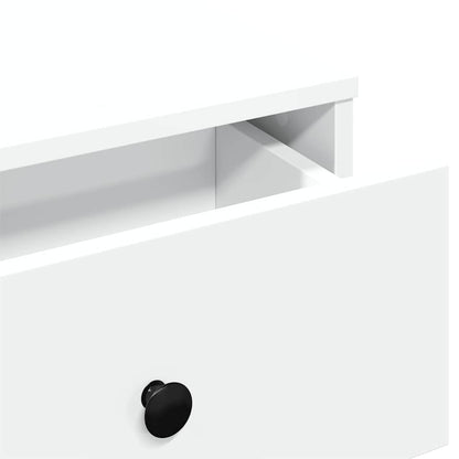 Tavolino da Salotto Bianco 60x45x31 cm in Legno Multistrato