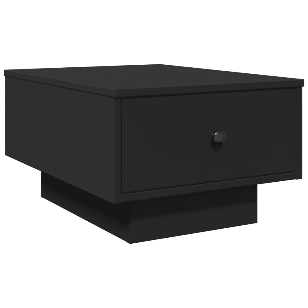 Tavolino da Salotto Nero 60x45x31 cm in Legno Multistrato | homemem39