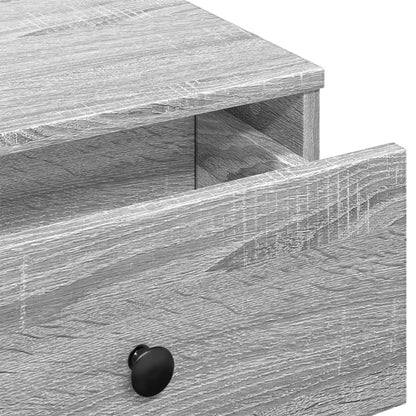 Tavolino Salotto Grigio Sonoma 60x45x31 cm Legno Multistrato | homemem39