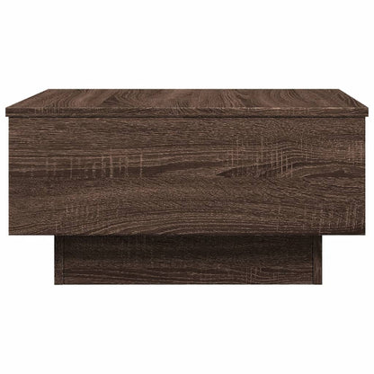 Tavolino da Salotto Rovere Marrone 60x45x31cm Legno Multistrato