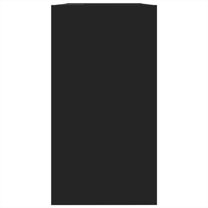 Mobile Lavabo Nero 63x29x55 cm in Truciolato