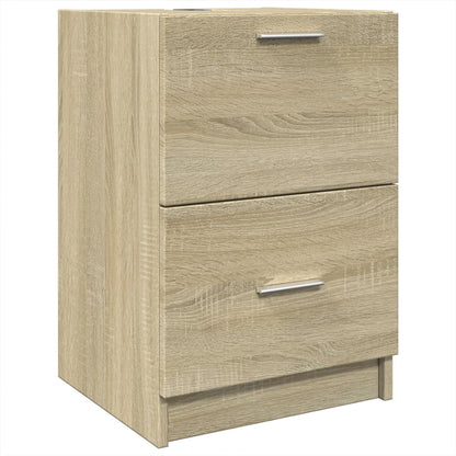 Mobile Sottolavabo Rovere Sonoma 63x30x54 cm in Truciolare | homemem39