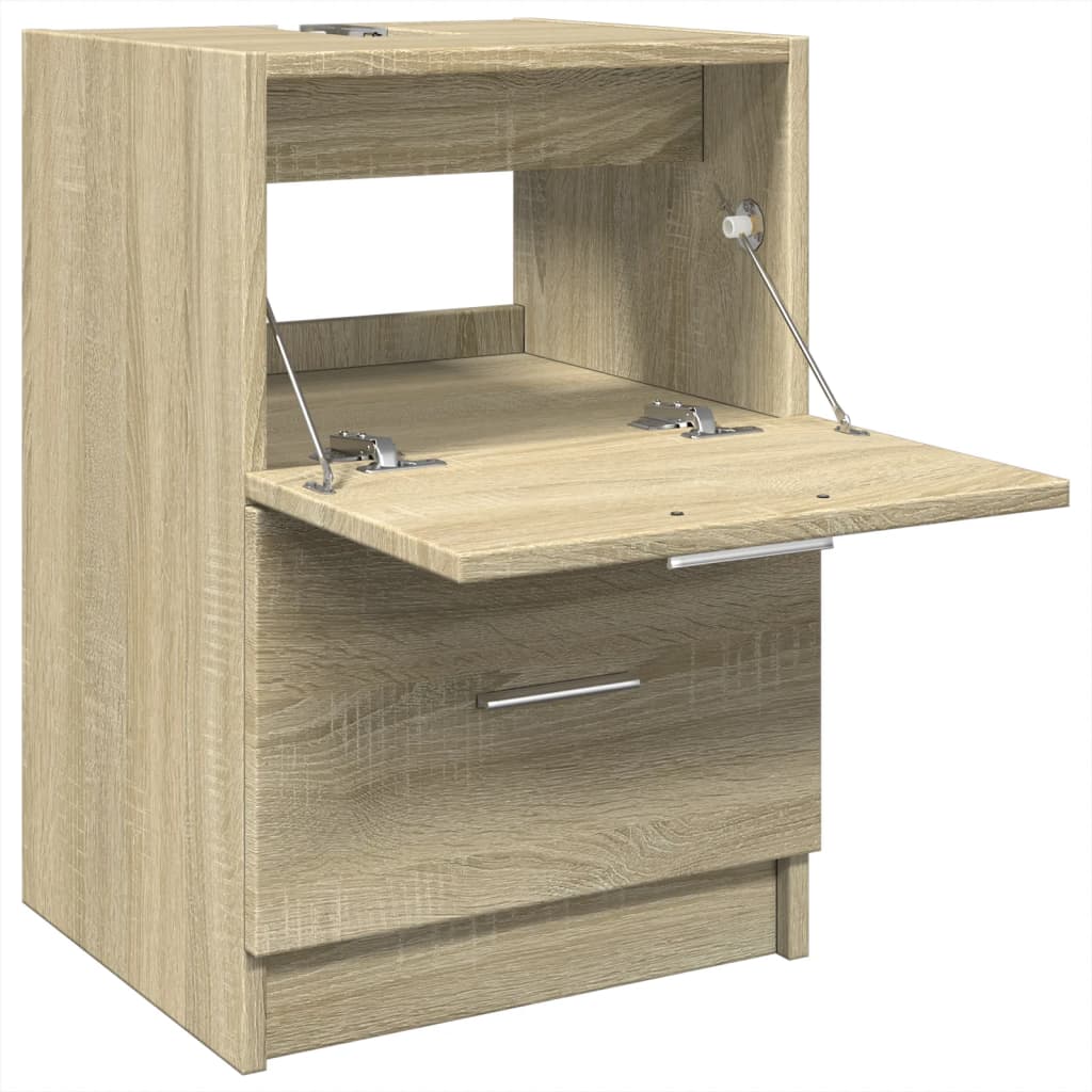 Mobile Sottolavabo Rovere Sonoma 63x30x54 cm in Truciolare | homemem39