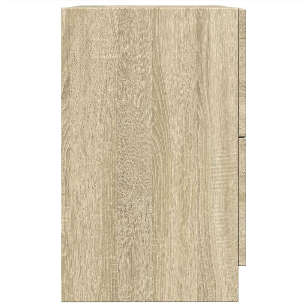 Mobile Sottolavabo Rovere Sonoma 63x30x54 cm in Truciolare | homemem39