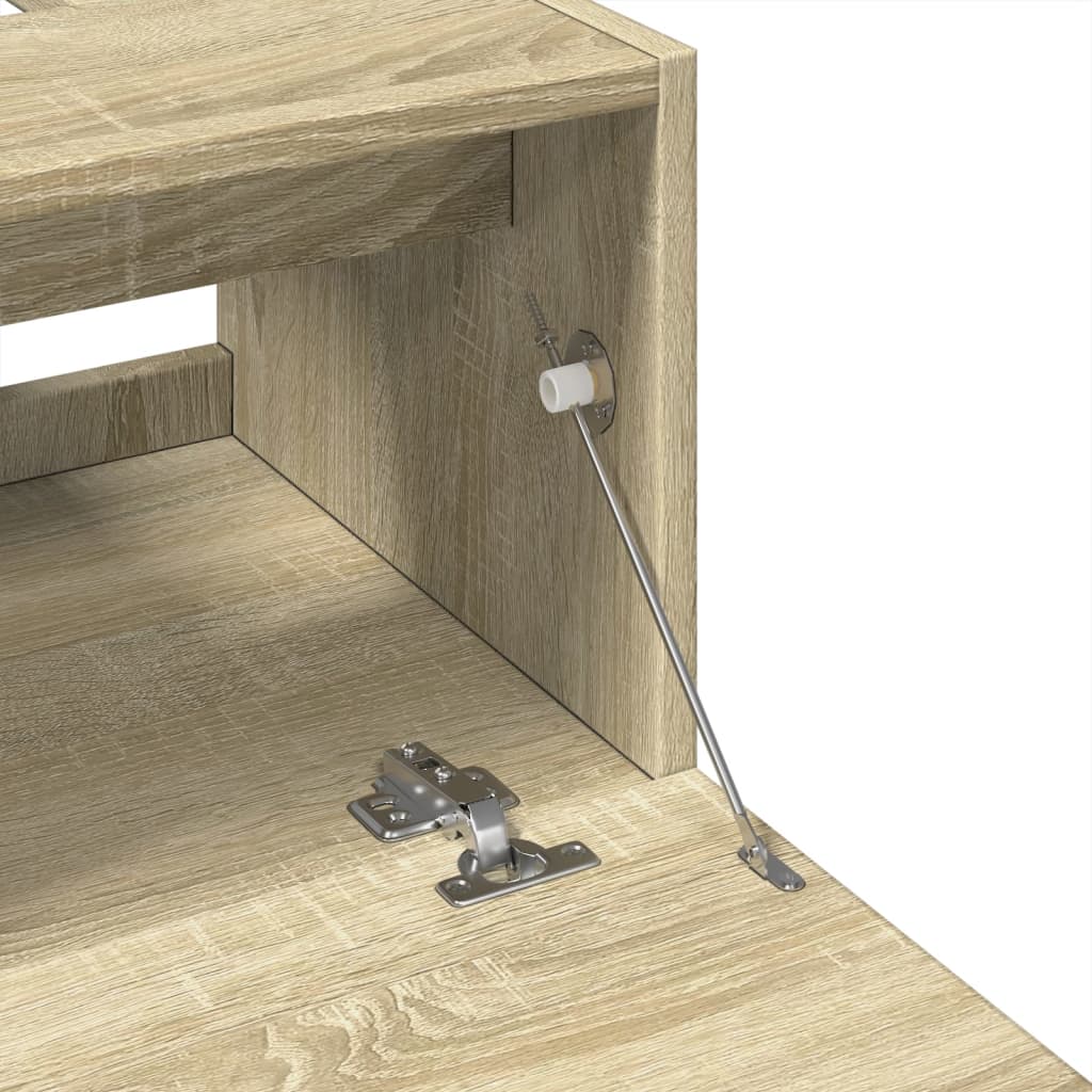 Mobile Sottolavabo Rovere Sonoma 63x30x54 cm in Truciolare | homemem39
