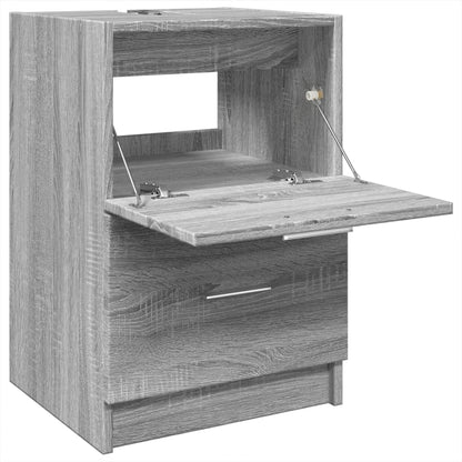 Mobile Lavabo Grigio Sonoma 40x37x59 cm in Truciolare | homemem39
