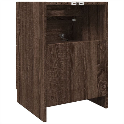 Mobile Lavabo Rovere Marrone 40x37x59 cm in Truciolare | homemem39