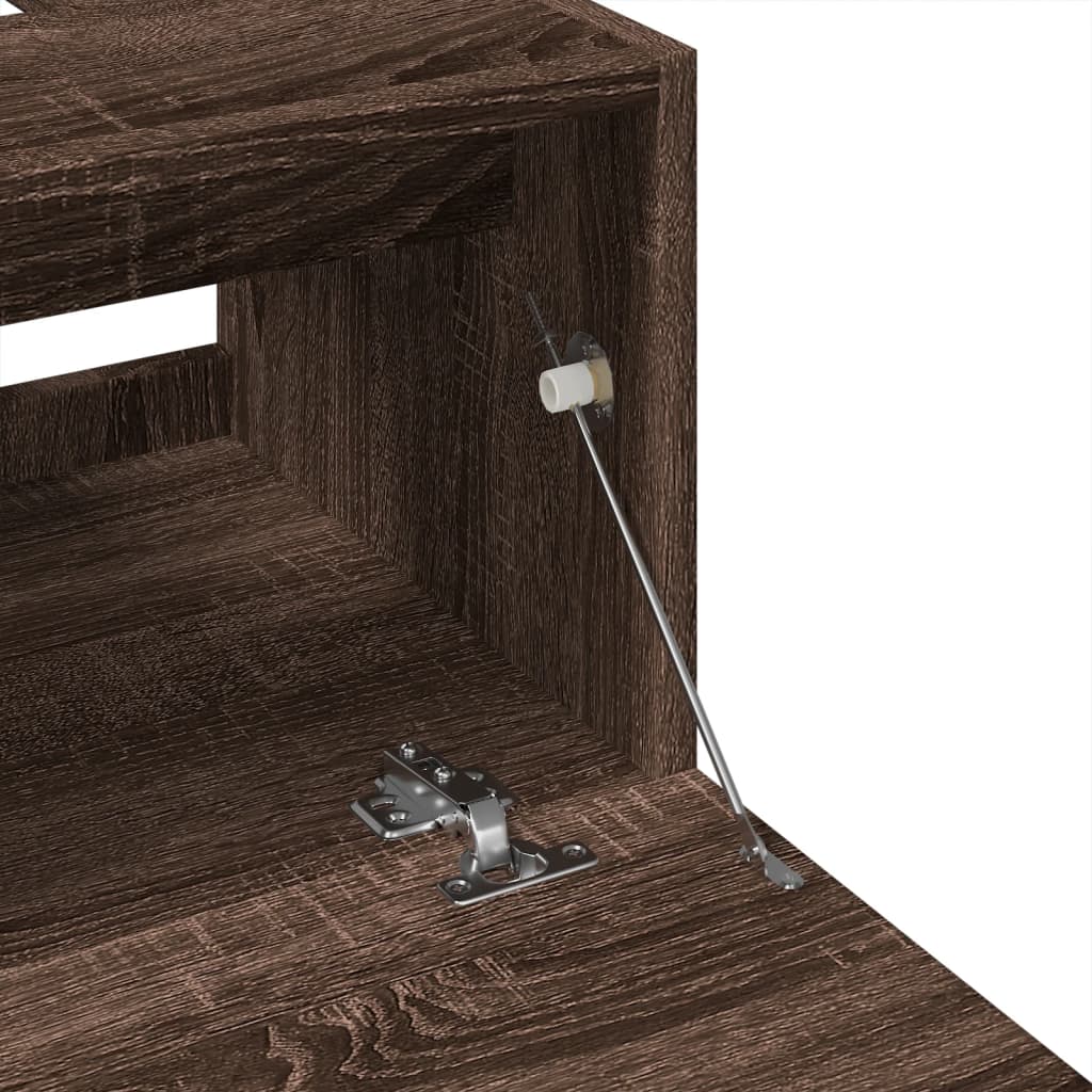 Mobile Lavabo Rovere Marrone 40x37x59 cm in Truciolare | homemem39