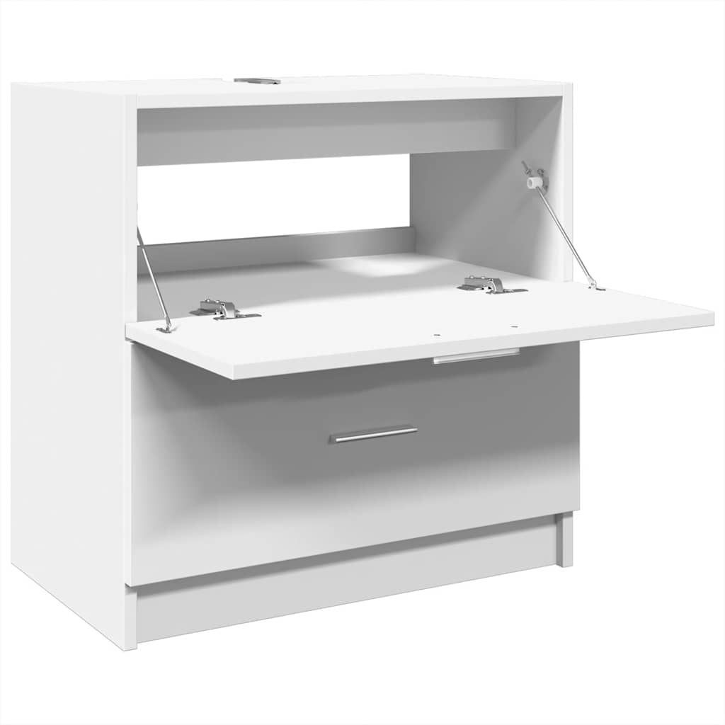 Mobile Lavabo Bianco 59x37x59 cm in Truciolare | homemem39