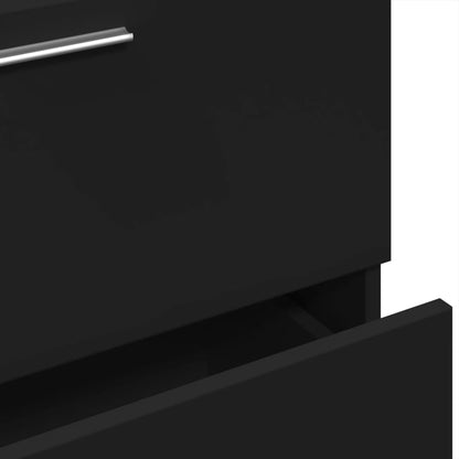 Mobile Lavabo Nero 59x37x59 cm in Truciolare | homemem39
