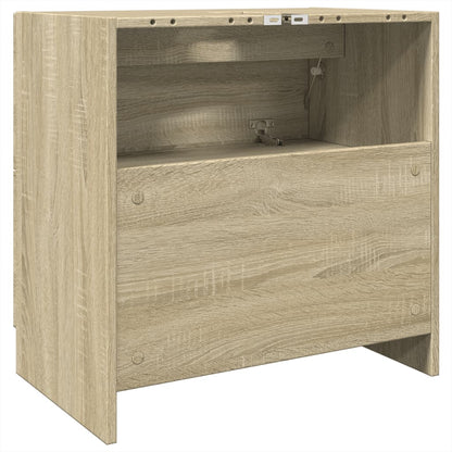 Mobile Sottolavabo Rovere Sonoma 59x37x59 cm in Truciolare | homemem39