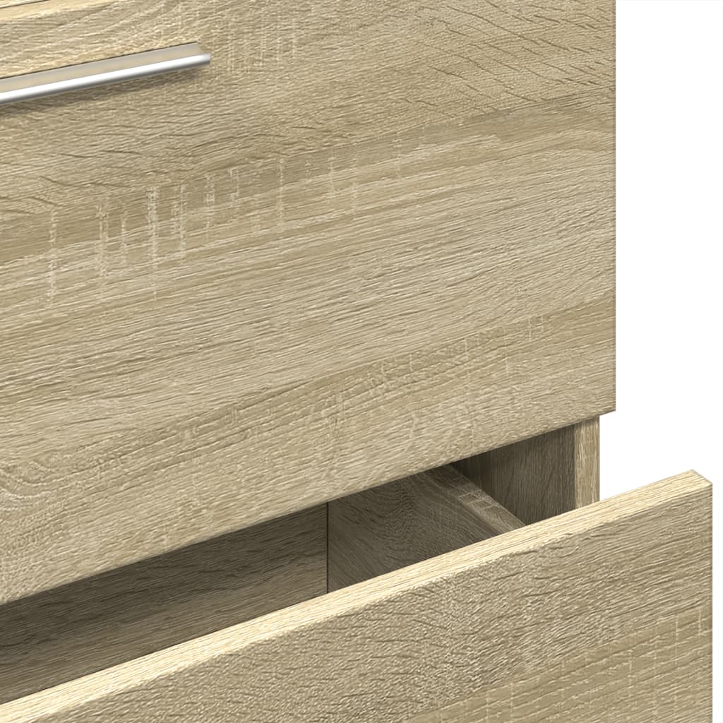 Mobile Sottolavabo Rovere Sonoma 59x37x59 cm in Truciolare | homemem39