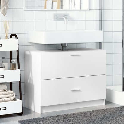 Mobile Lavabo Bianco 78x37x59 cm in Truciolare | homemem39