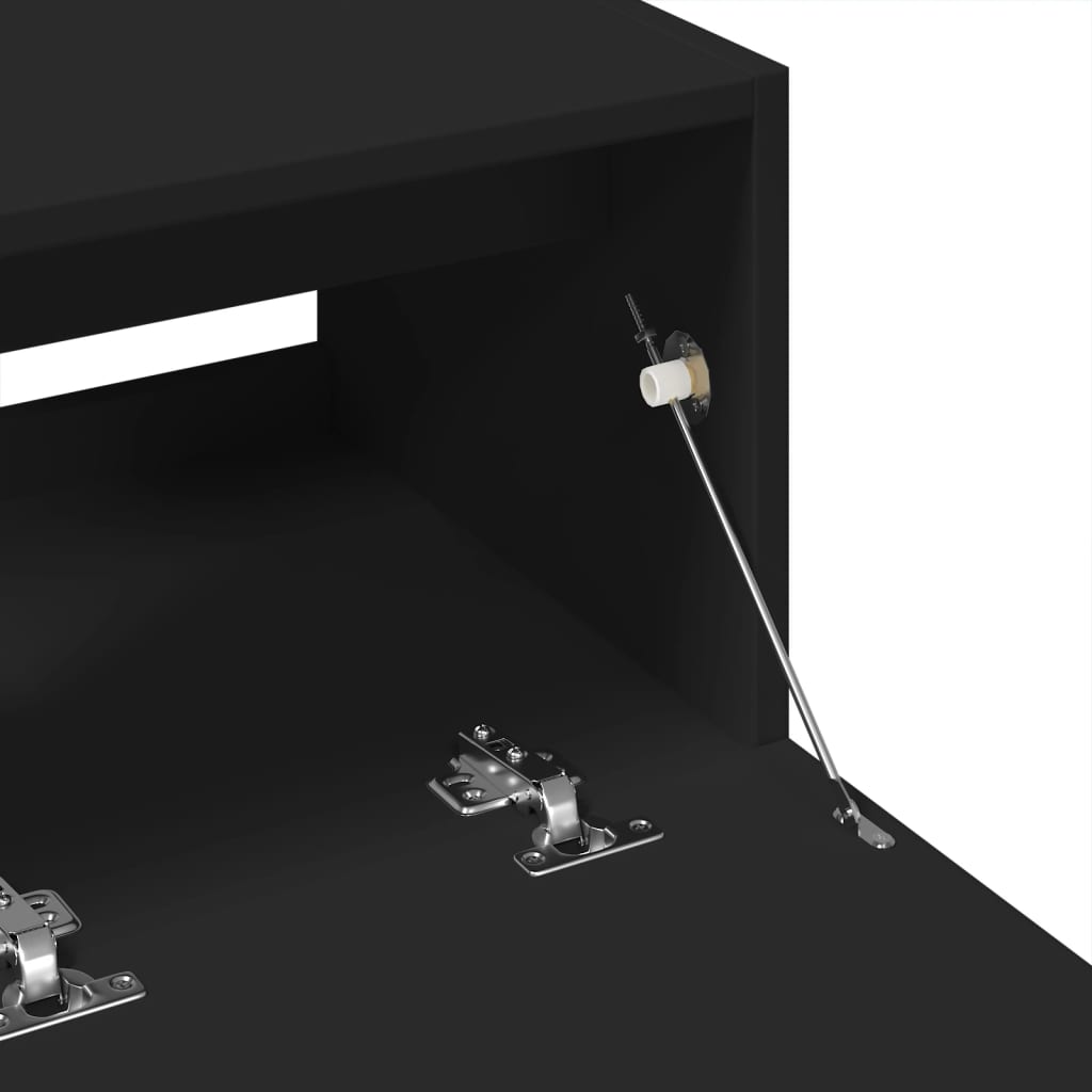 Mobile Lavabo Nero 78x37x59 cm in Truciolare | homemem39