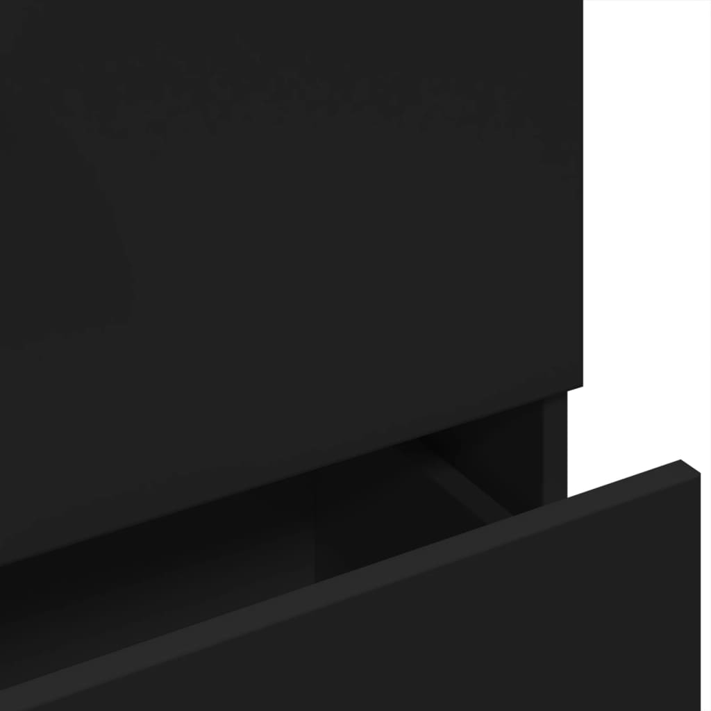 Mobile Lavabo Nero 78x37x59 cm in Truciolare | homemem39