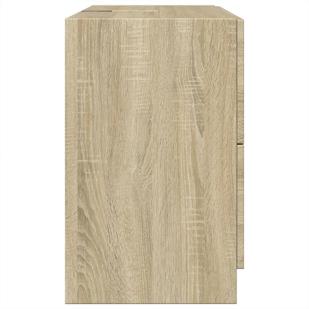 Mobile Sottolavabo Rovere Sonoma 78x37x59 cm in Truciolare | homemem39