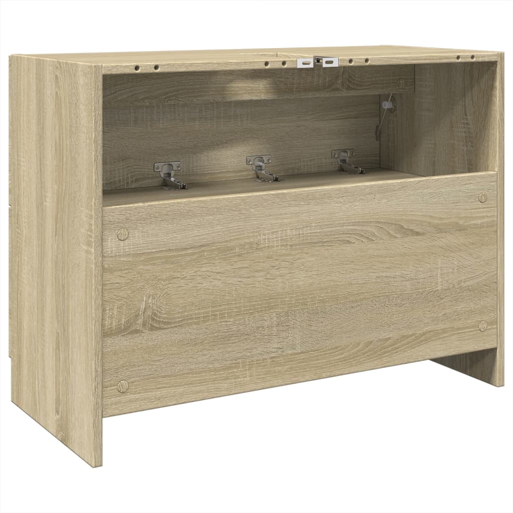 Mobile Sottolavabo Rovere Sonoma 78x37x59 cm in Truciolare