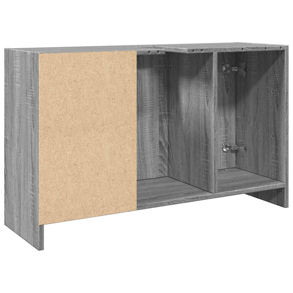 Mobile Lavabo Grigio Sonoma 90x29x55 cm in Truciolare | homemem39