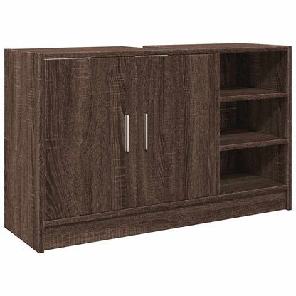 Mobile Lavabo Rovere Marrone 90x29x55 cm in Truciolare | homemem39