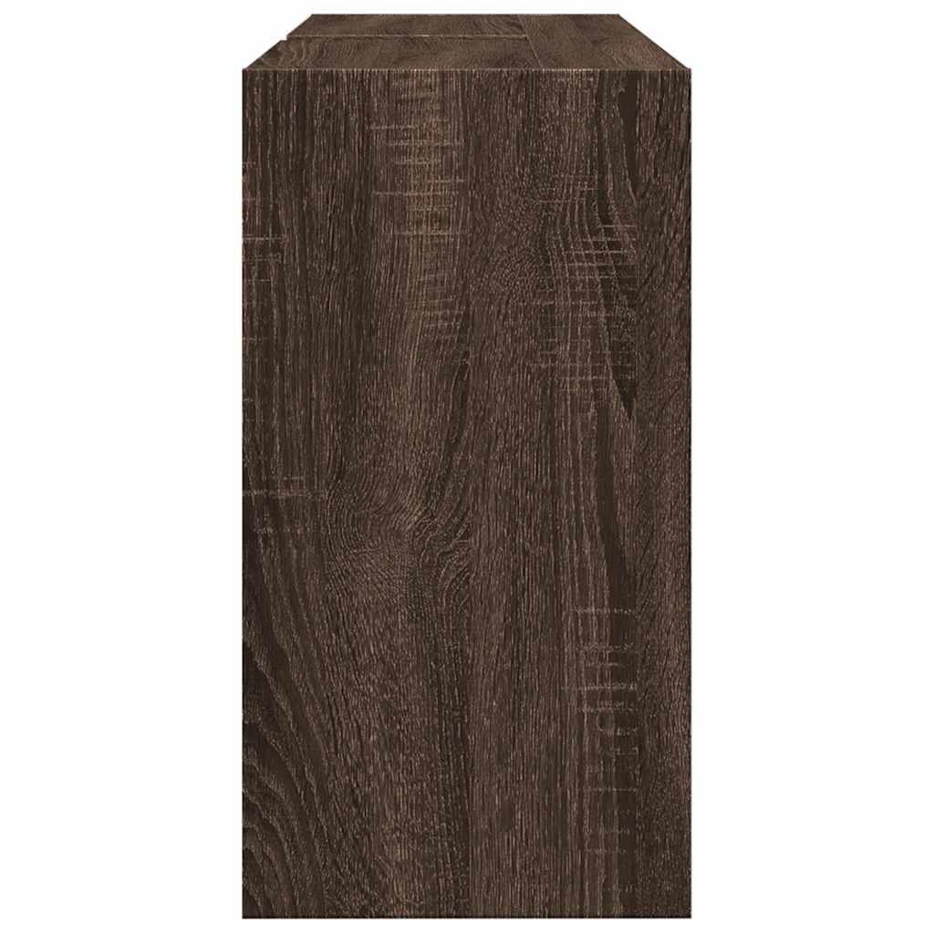 Mobile Lavabo Rovere Marrone 90x29x55 cm in Truciolare | homemem39