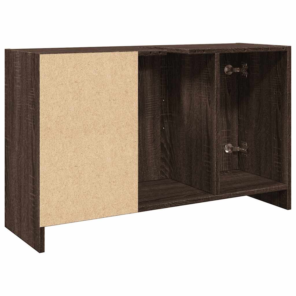 Mobile Lavabo Rovere Marrone 90x29x55 cm in Truciolare | homemem39