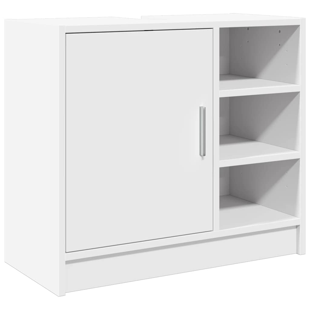 Mobile Lavabo Bianco 63x29x55 cm in Truciolato | homemem39