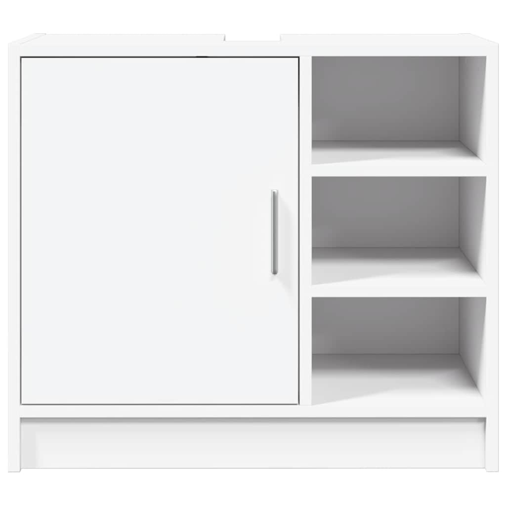 Mobile Lavabo Bianco 63x29x55 cm in Truciolato | homemem39