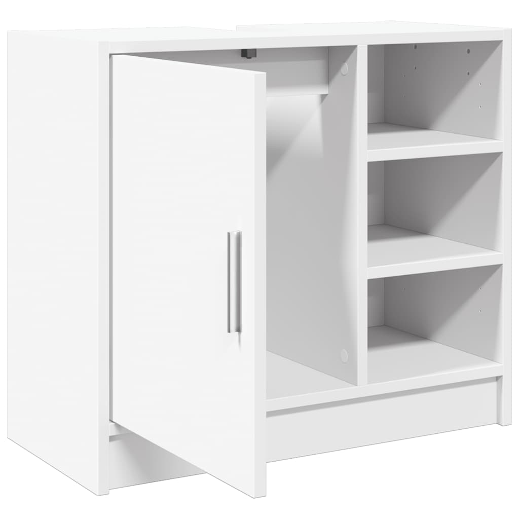 Mobile Lavabo Bianco 63x29x55 cm in Truciolato | homemem39