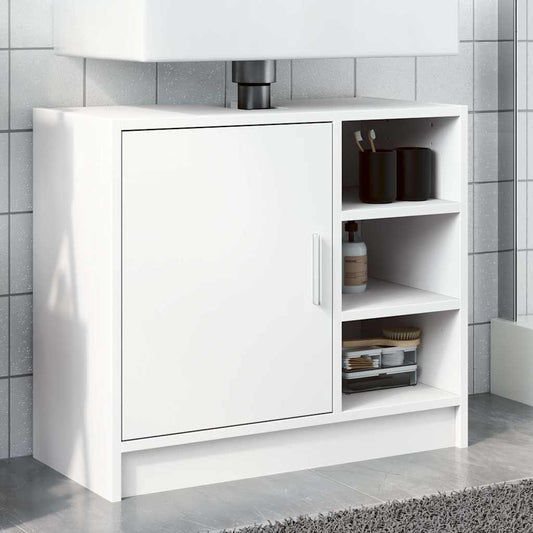 Mobile Lavabo Bianco 63x29x55 cm in Truciolato | homemem39