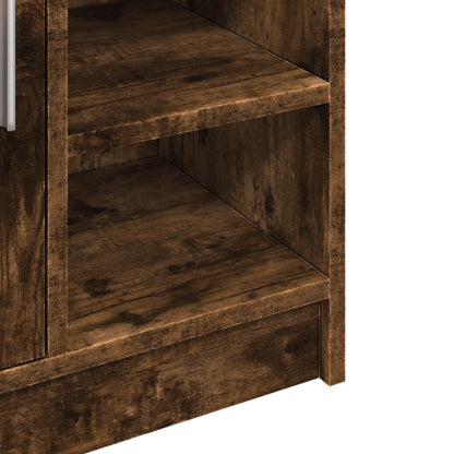 Mobile Lavabo Rovere Fumo 63x29x55 cm in Legno Multistrato | homemem39