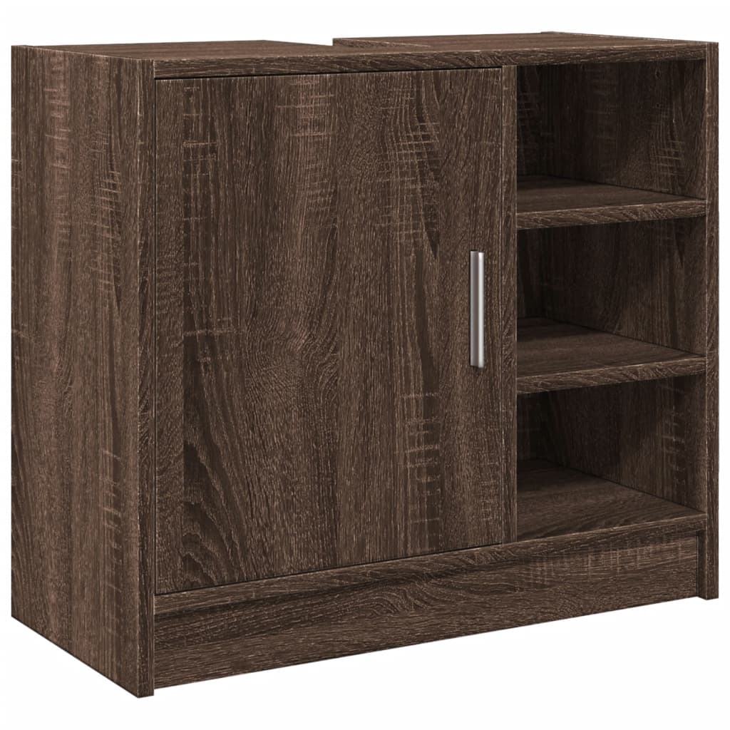 Mobile Lavabo Rovere Fumo 63x29x55 cm in Truciolare | homemem39
