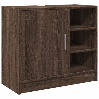 Mobile Lavabo Rovere Fumo 63x29x55 cm in Truciolare | homemem39