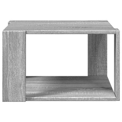 Tavolino Salotto Grigio Sonoma 51,5x51,5x30cm Legno Multistrato | homemem39