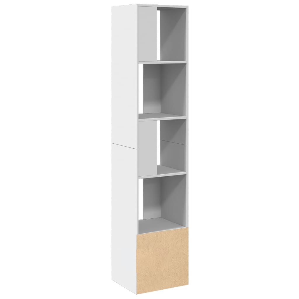 Libreria Bianca 40x36x189 cm in Legno Multistrato