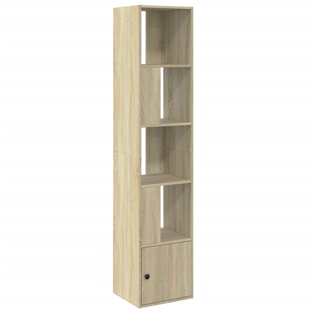 Libreria Rovere Sonoma 40x36x189 cm in Legno Multistrato