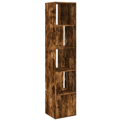 Libreria Rovere Fumo 40x36x189 cm in Legno Multistrato