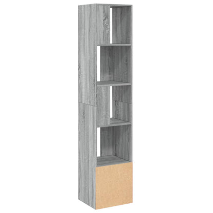 Libreria Grigio Sonoma 40x36x189 cm in Legno Multistrato