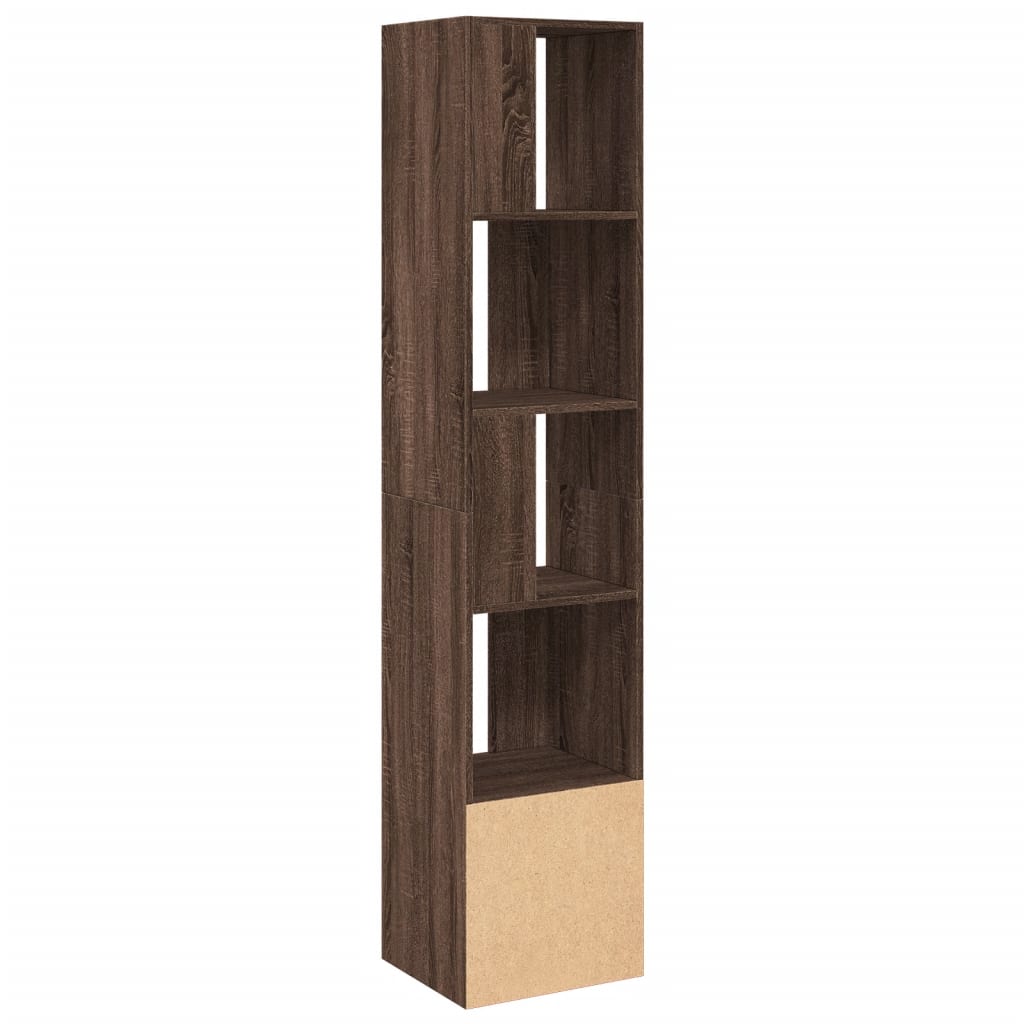 Libreria Rovere Marrone 40x36x189 cm in Legno Multistrato