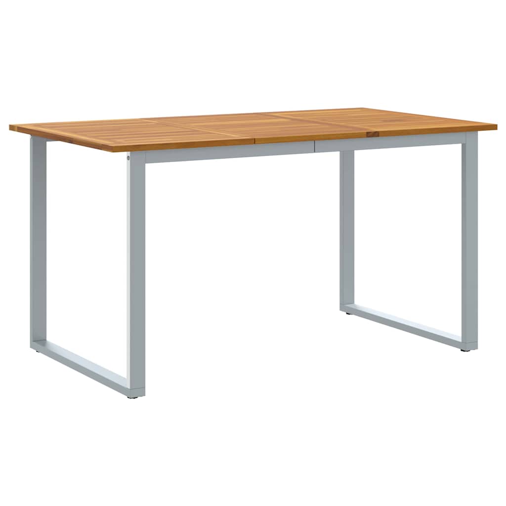Set da Pranzo per Giardino 7 pcs Grigio | homemem39